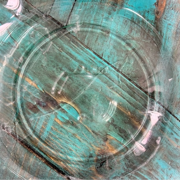 Vintage Mid Century Modern Blown Glass Large Apothecary Canister Pumpkin Shape - Picture 8 of 13